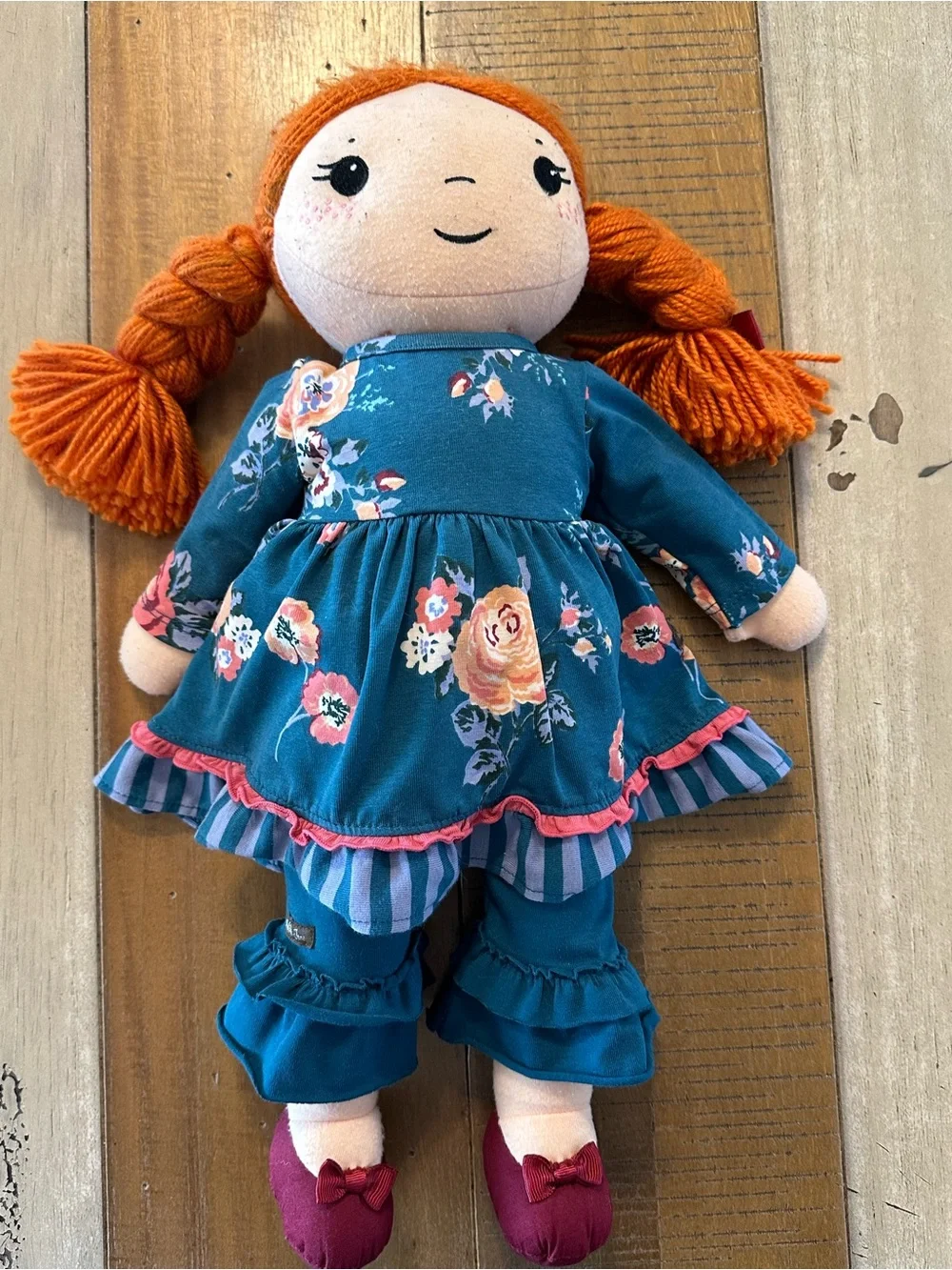 🏷️ SOLD 🏷️ Matilda Jane Caitlin Doll 18” Red Hair Floral Dress Original Outfit